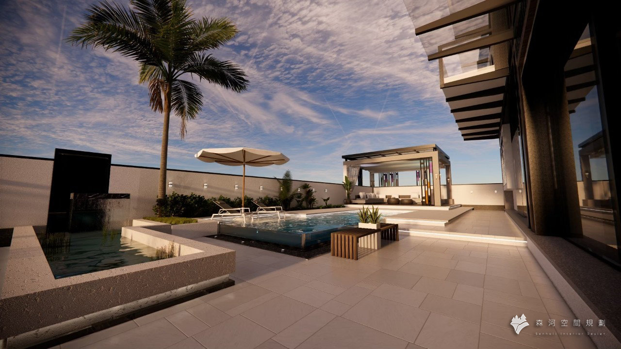 私人泳池 隱逸庭