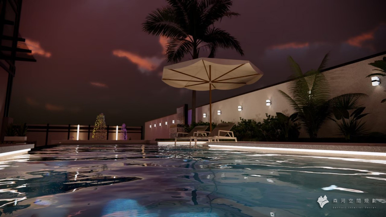 私人泳池 隱逸庭