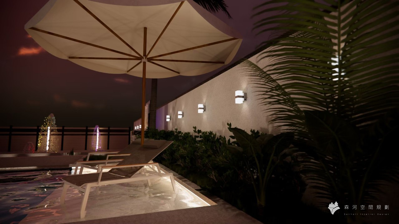 私人泳池 隱逸庭