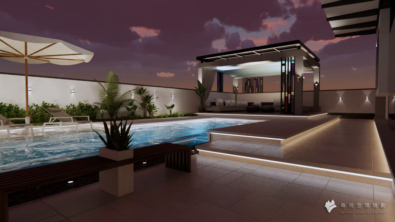 私人泳池 隱逸庭