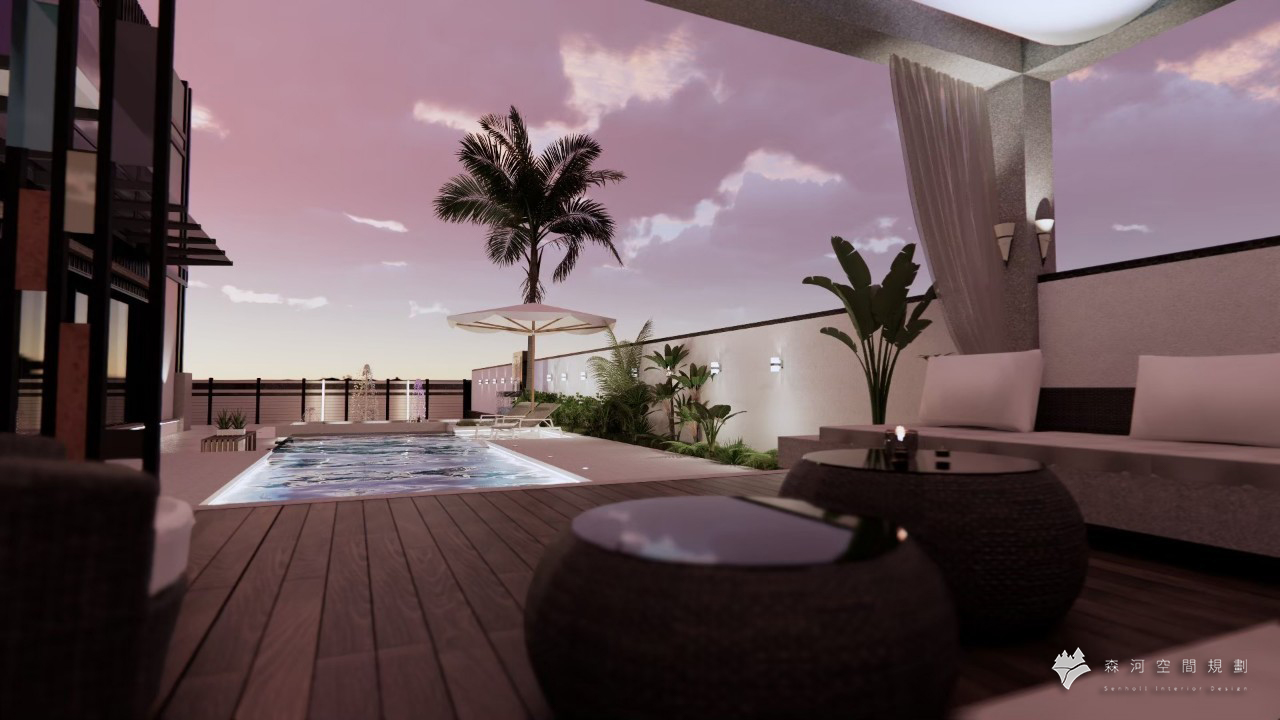 私人泳池 隱逸庭