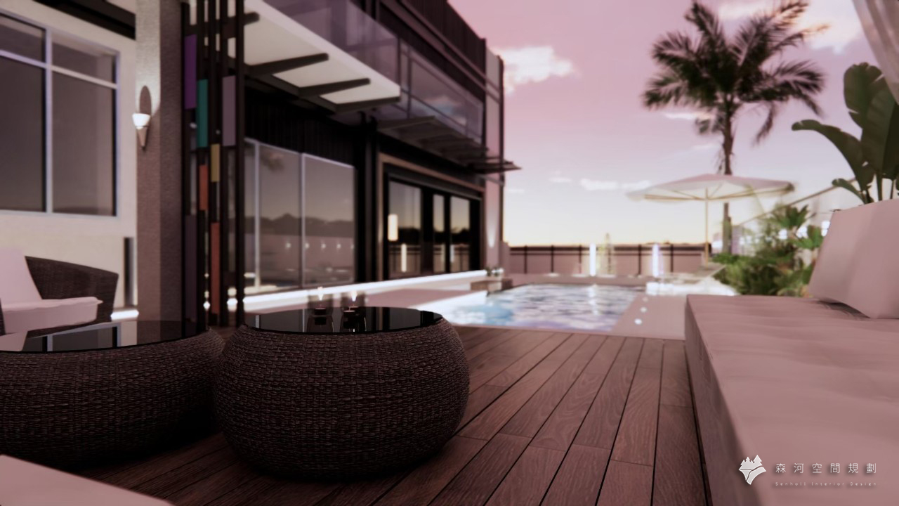 私人泳池 隱逸庭