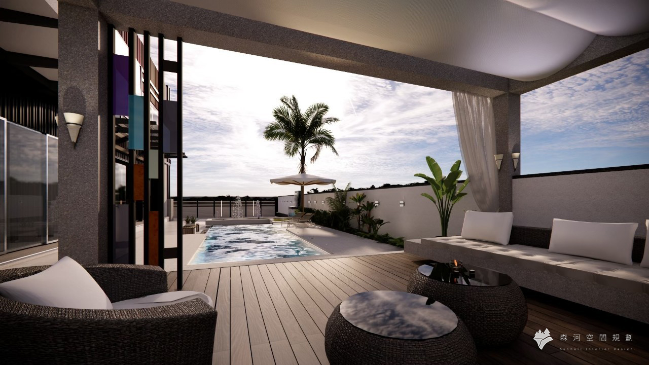 私人泳池 隱逸庭