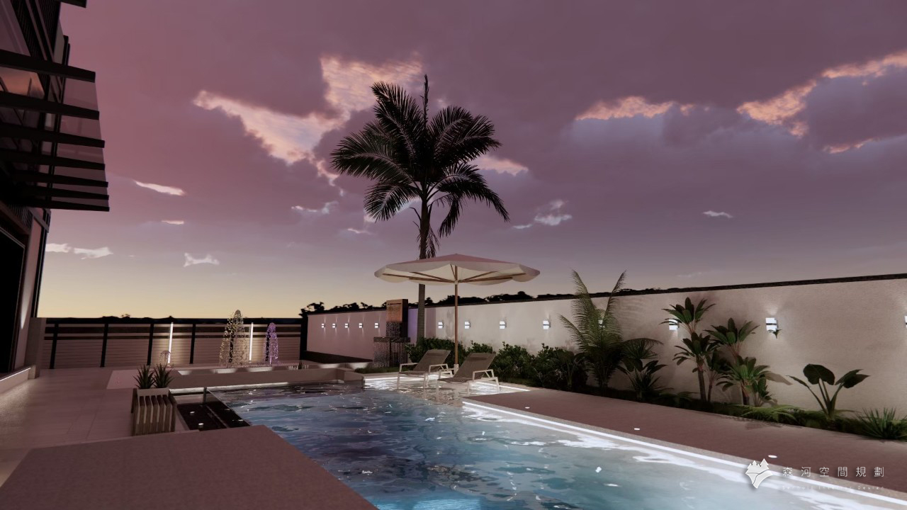 私人泳池 隱逸庭